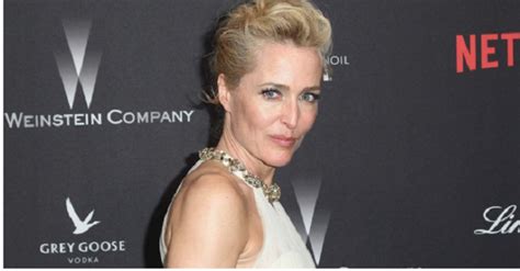 gillian anderson tits|Gillian Anderson says she’s had it with bras – ‘I don’t ...